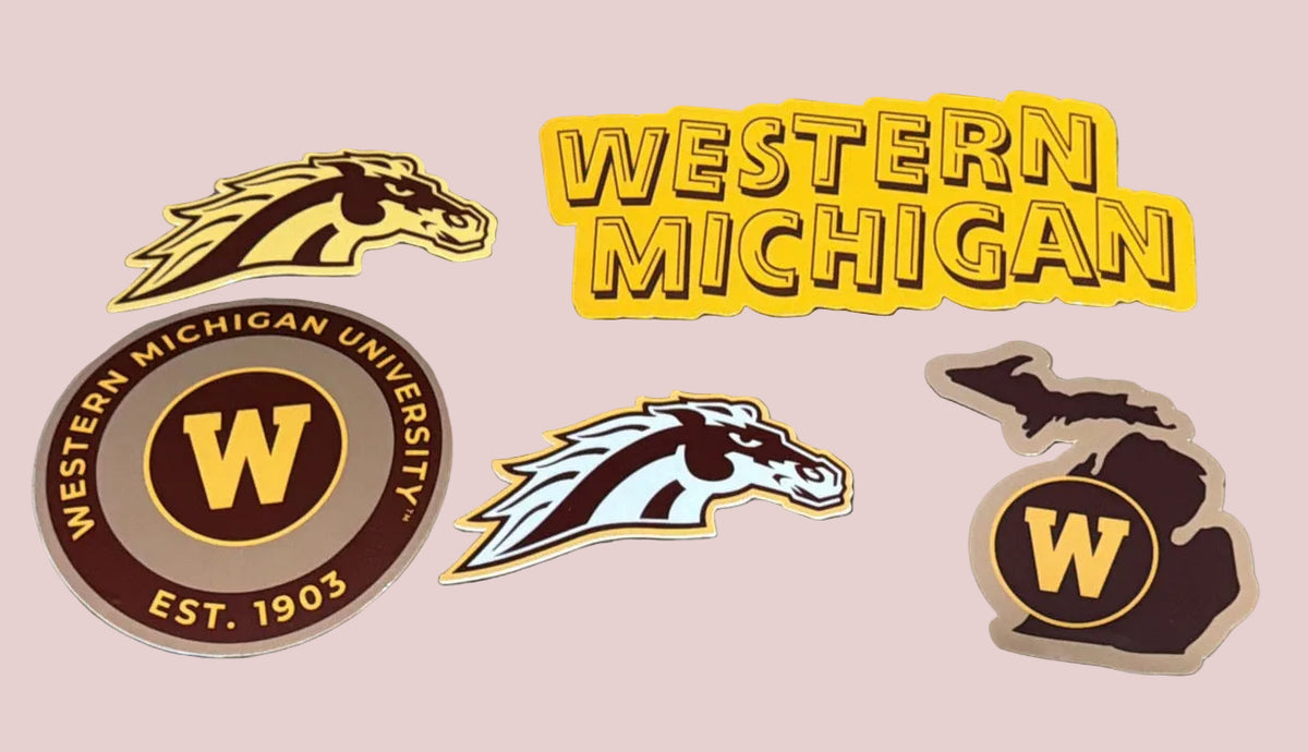 Western Michigan University Sticker Packs