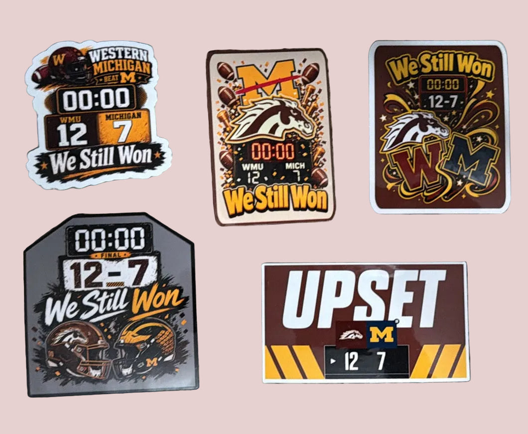 Western Michigan University Sticker Packs